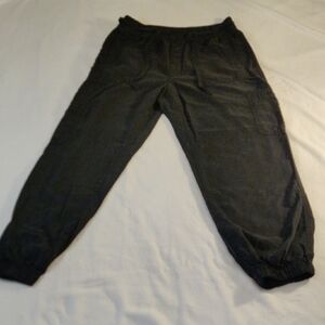 AMERICAN EAGLE. Black Jogger Pants